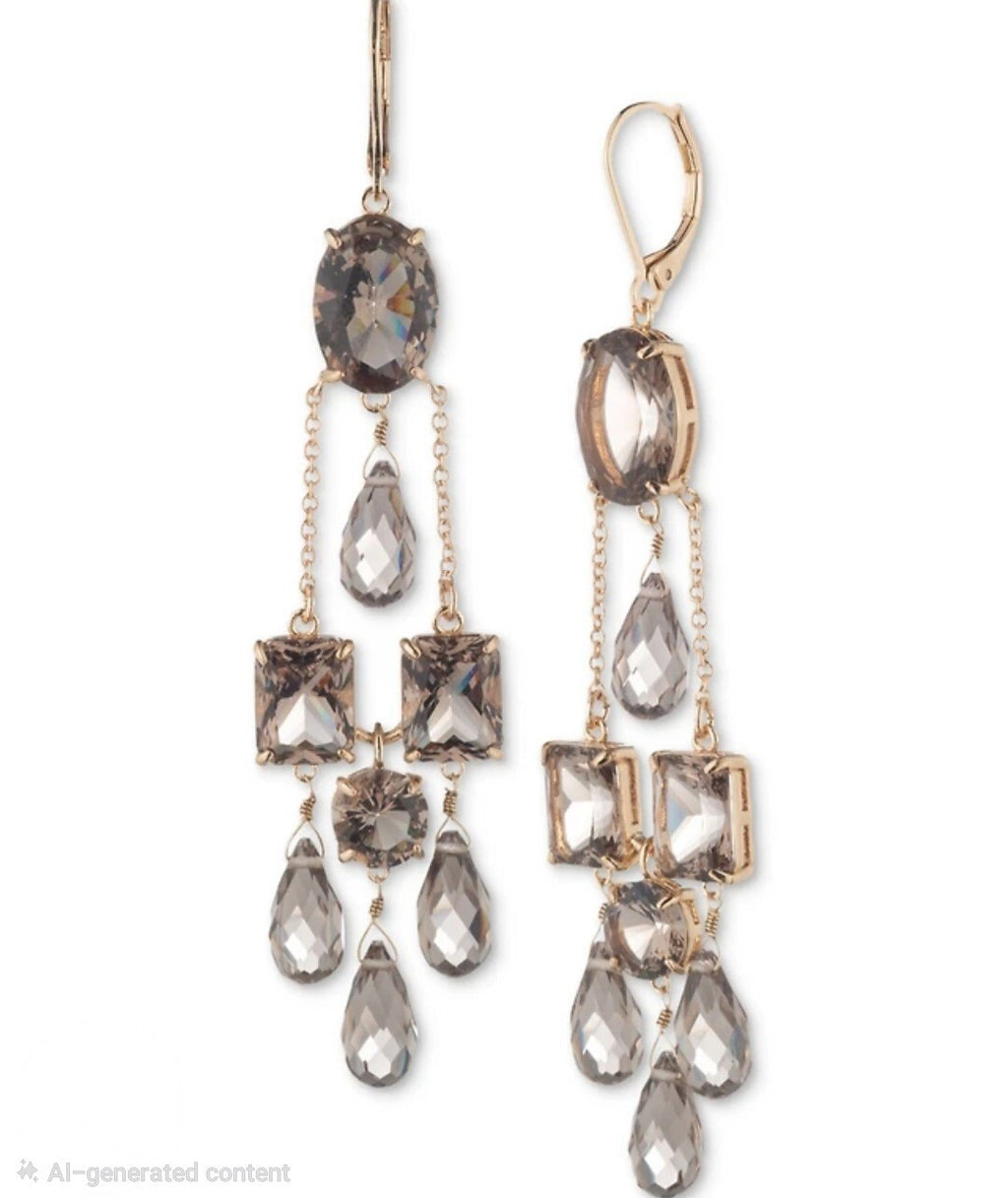 Ralph Lauren Stone Chandelier Earrings