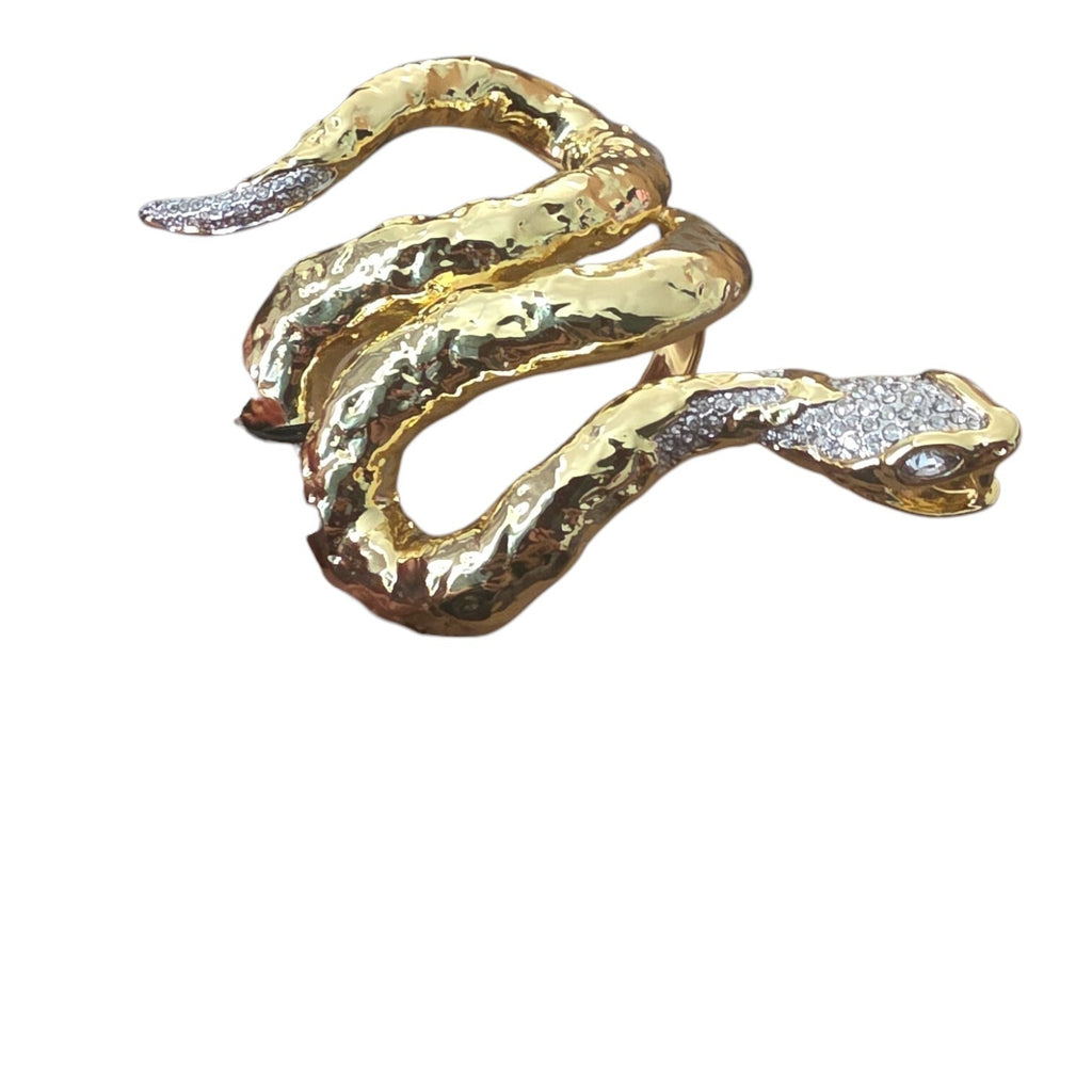 Alexis Bittar Serpent Crystal Cuff Bracelet