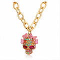 Betsey Johnson Pink Skull