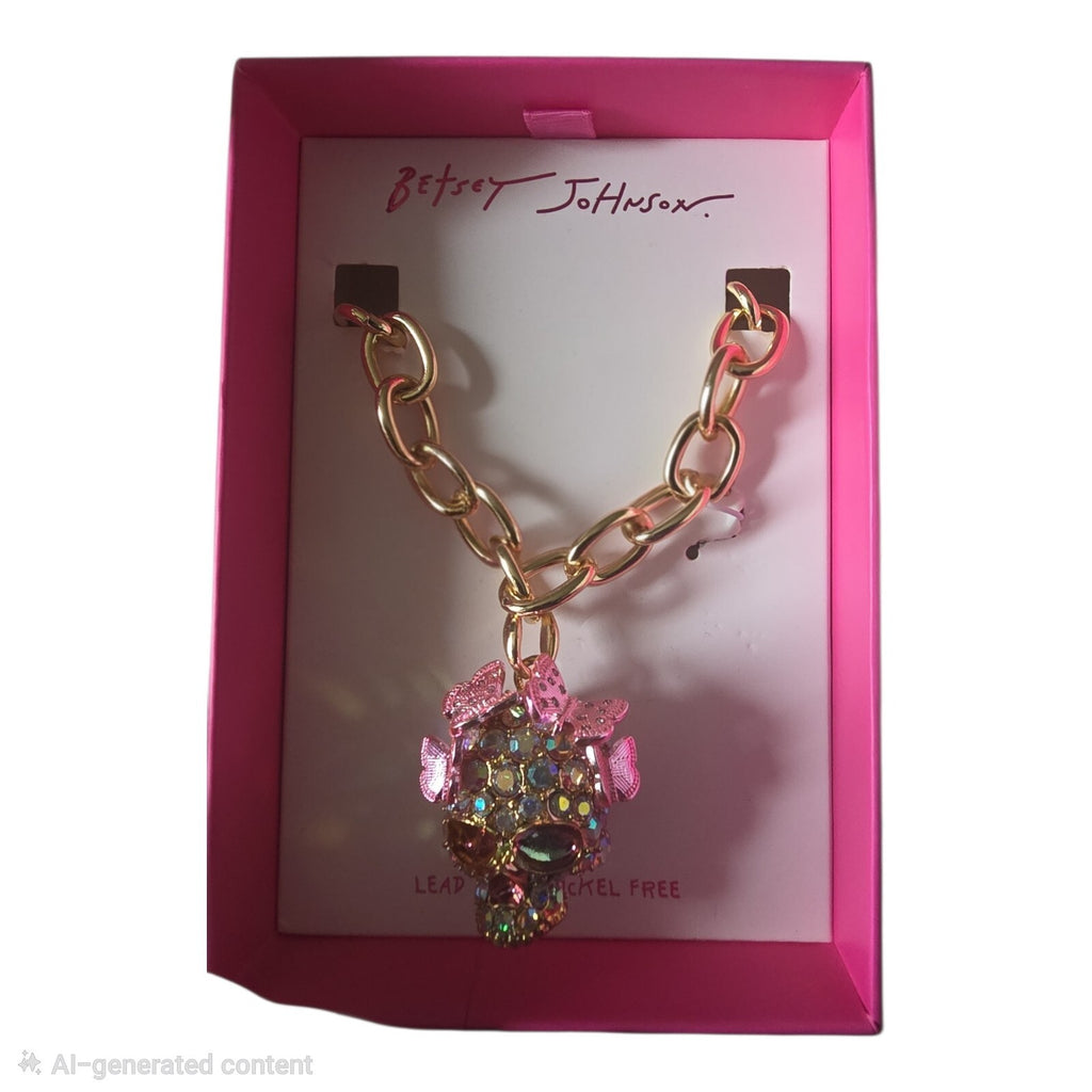 Betsey Johnson Pink Skull