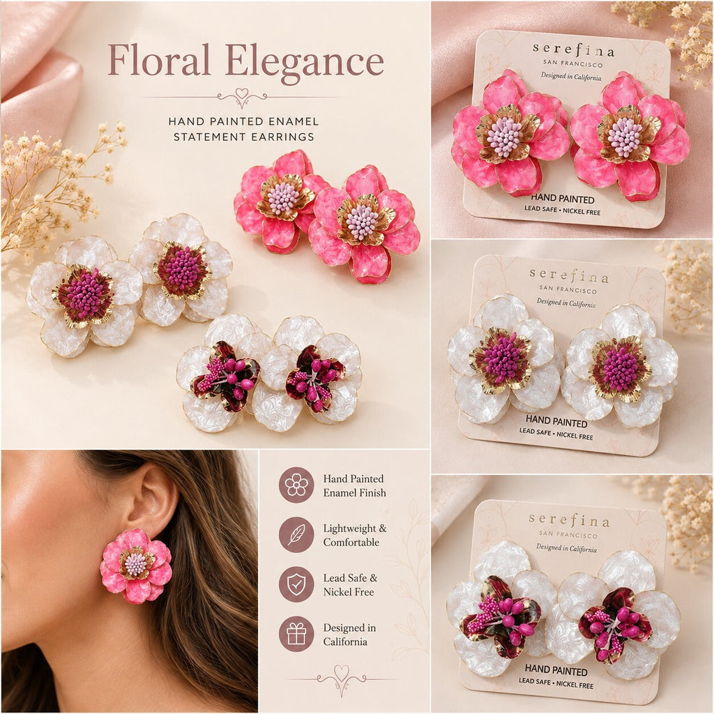Serafina San Francisco Earrings Several Colors