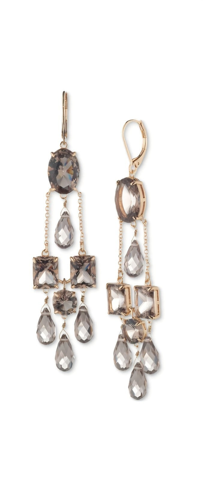 Ralph Lauren Stone Chandelier Earrings