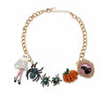 Betsey Johnson Dancing Ghost Necklace