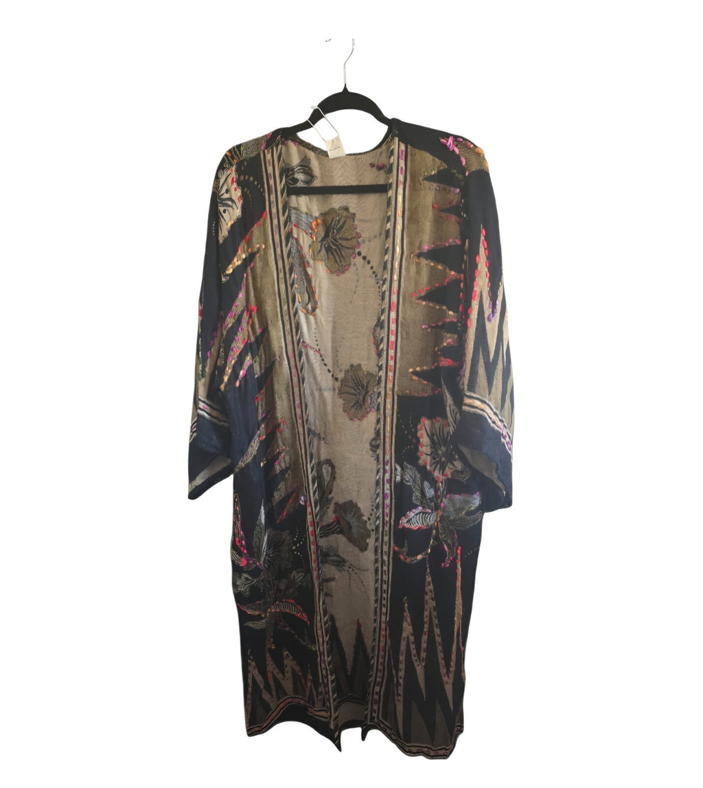 Raj Thick Stitch Embroidered Duster