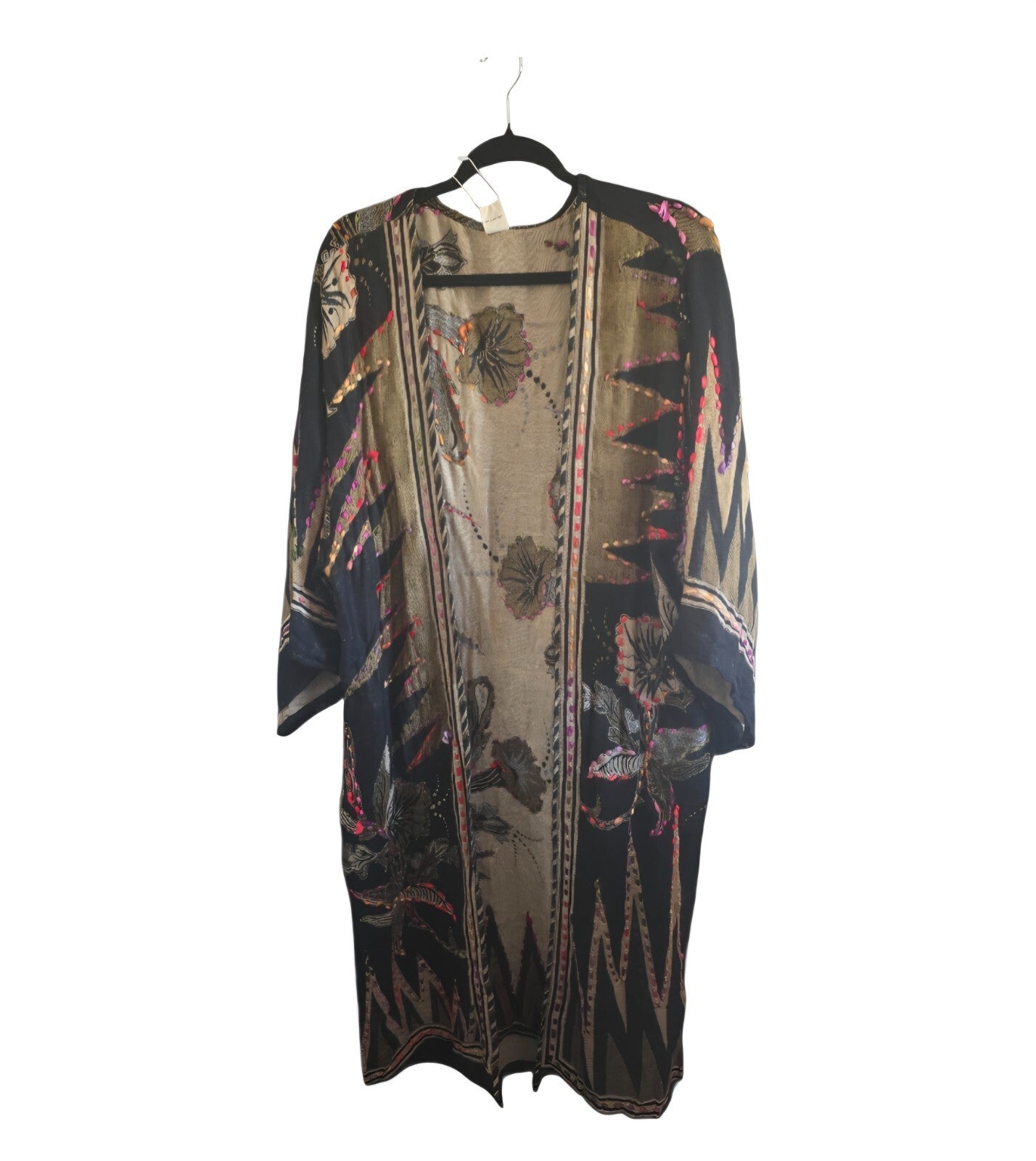 Raj Thick Stitch Embroidered Duster