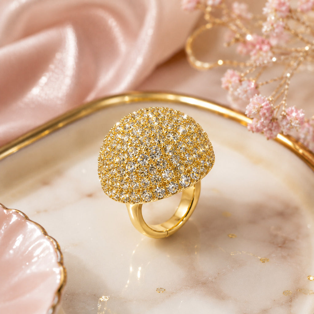 Eye Candy Dome Ring SZ9