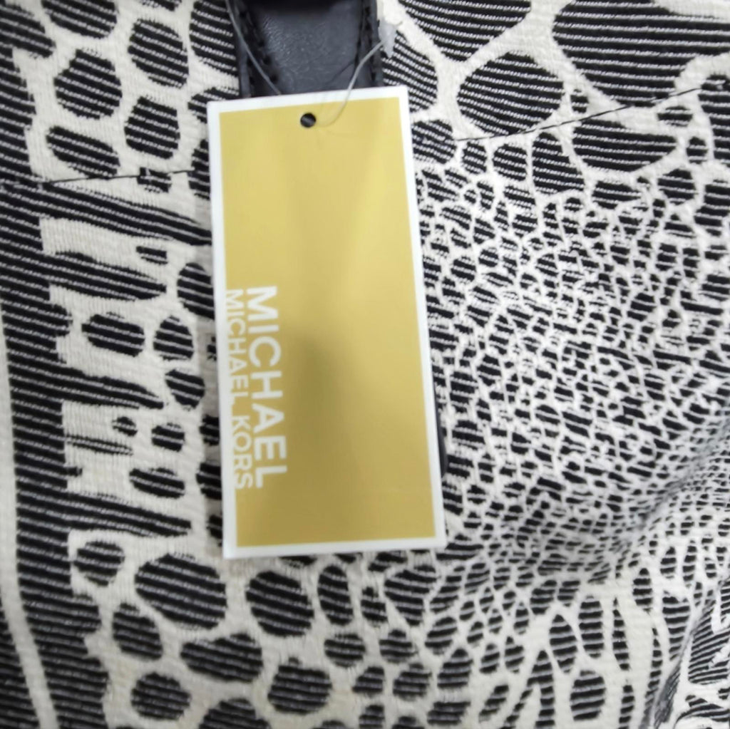 Michael Kors Monochrome Animal Print Tote
