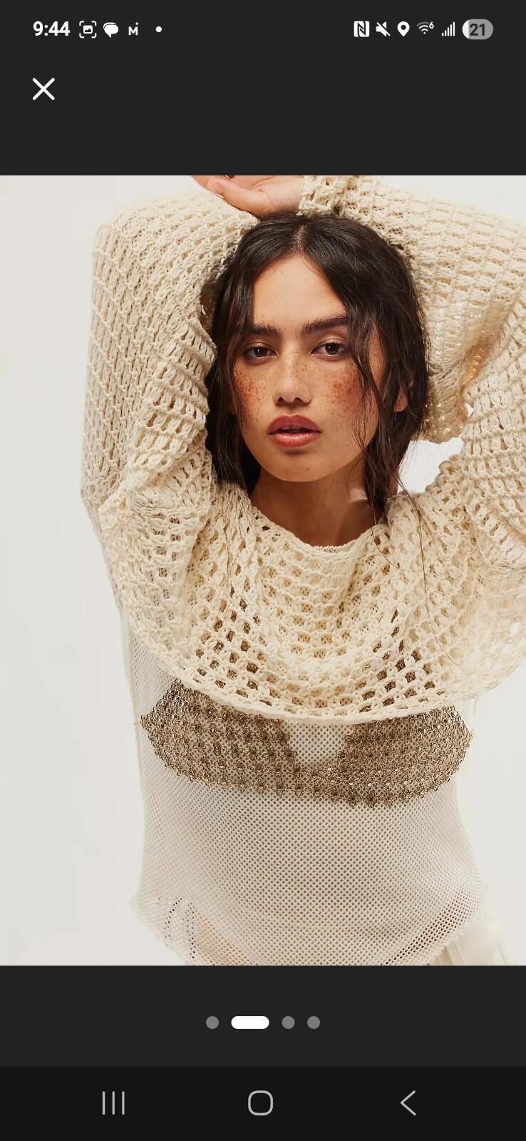 Free People Body Chain