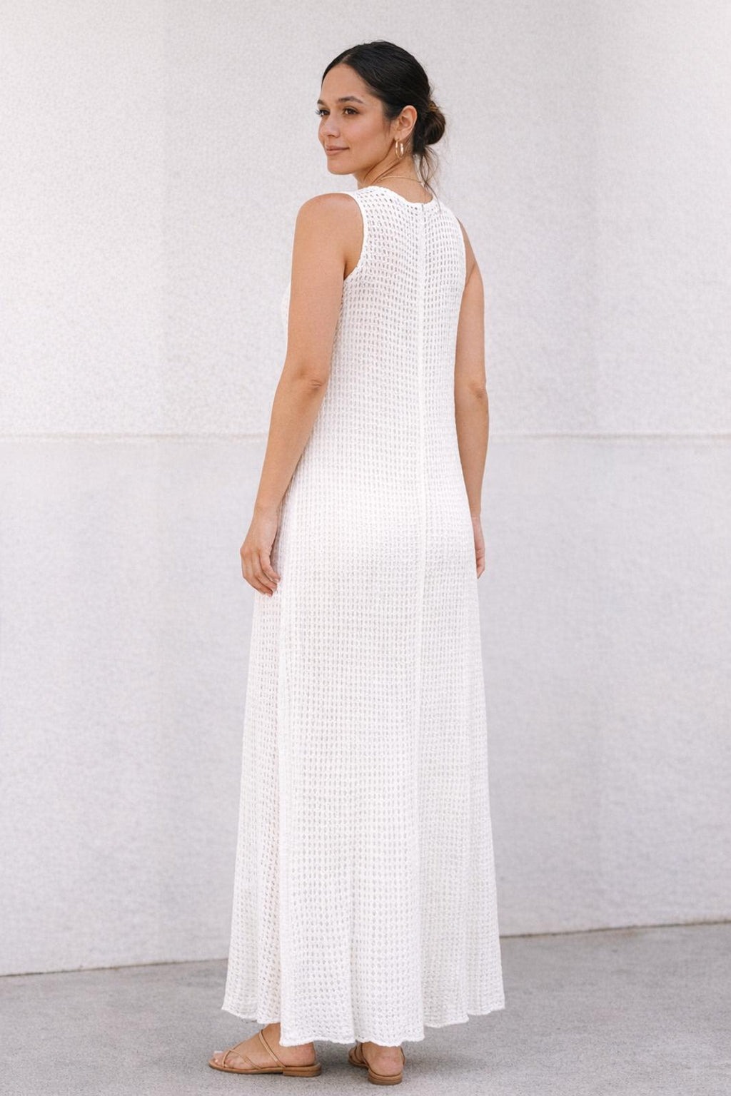 Le' AL.X Long Crochet Dress