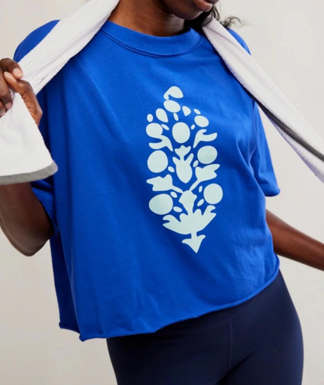 Free People Movement Inspire Tee Logo - L