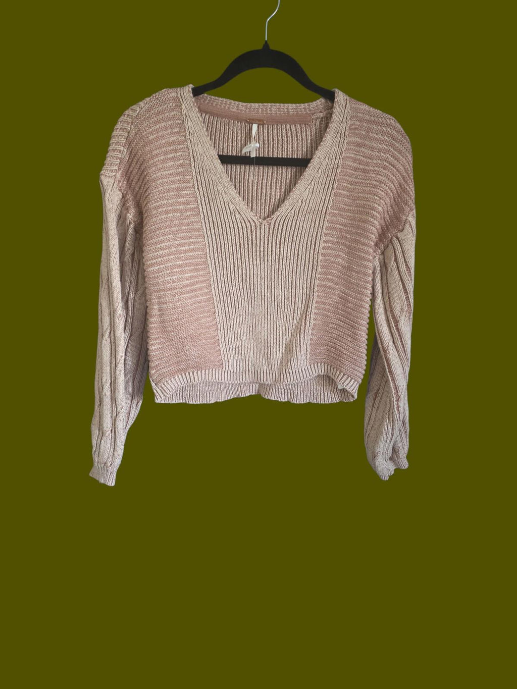 Free People When It Rains Sweater S