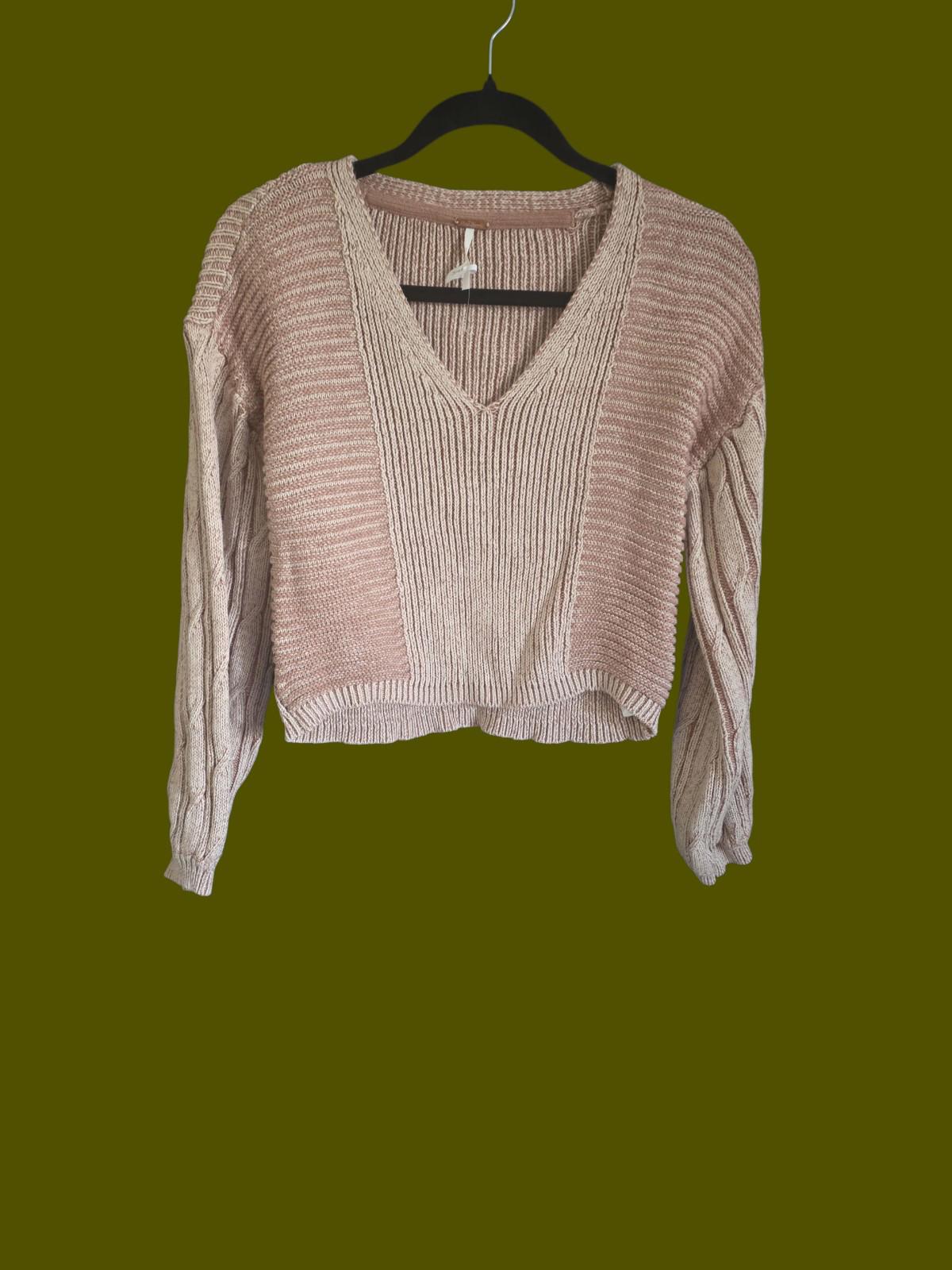 Free People When It Rains Sweater S