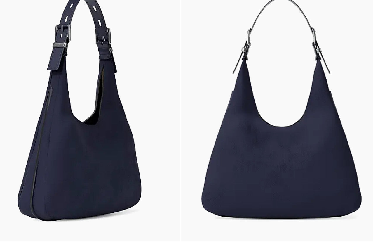 MICHAEL MICHAEL KORS Nolita Large Signature Logo Hobo Shoulder Bag