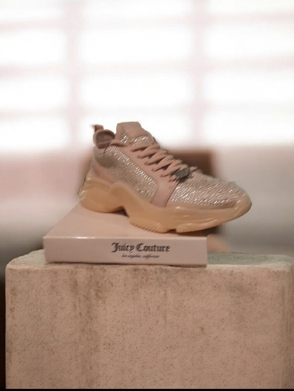 Juicy Couture Adana Blush Running Shoes NWT SIZE 7.5