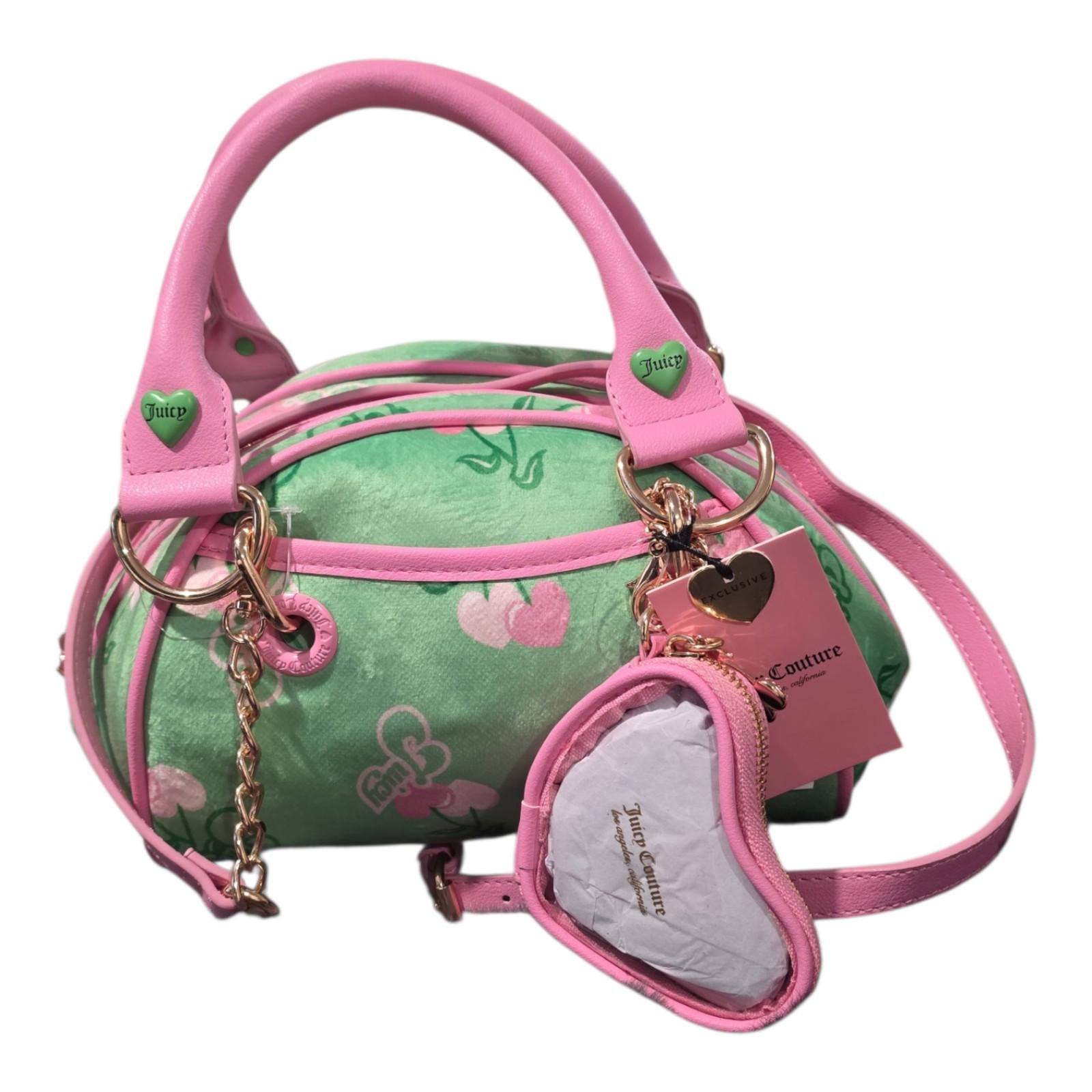 Juicy Couture VIRAL Cherry Gelato Satchel Crossbody Bag