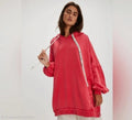 Free People We The Free Women’s Oversized Hoodie Red Size Med