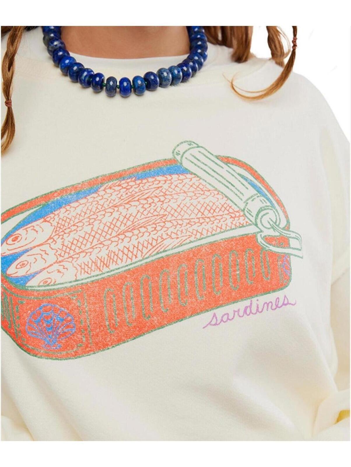 Free People Women's Graphic Camden High-Low Sweatshirt