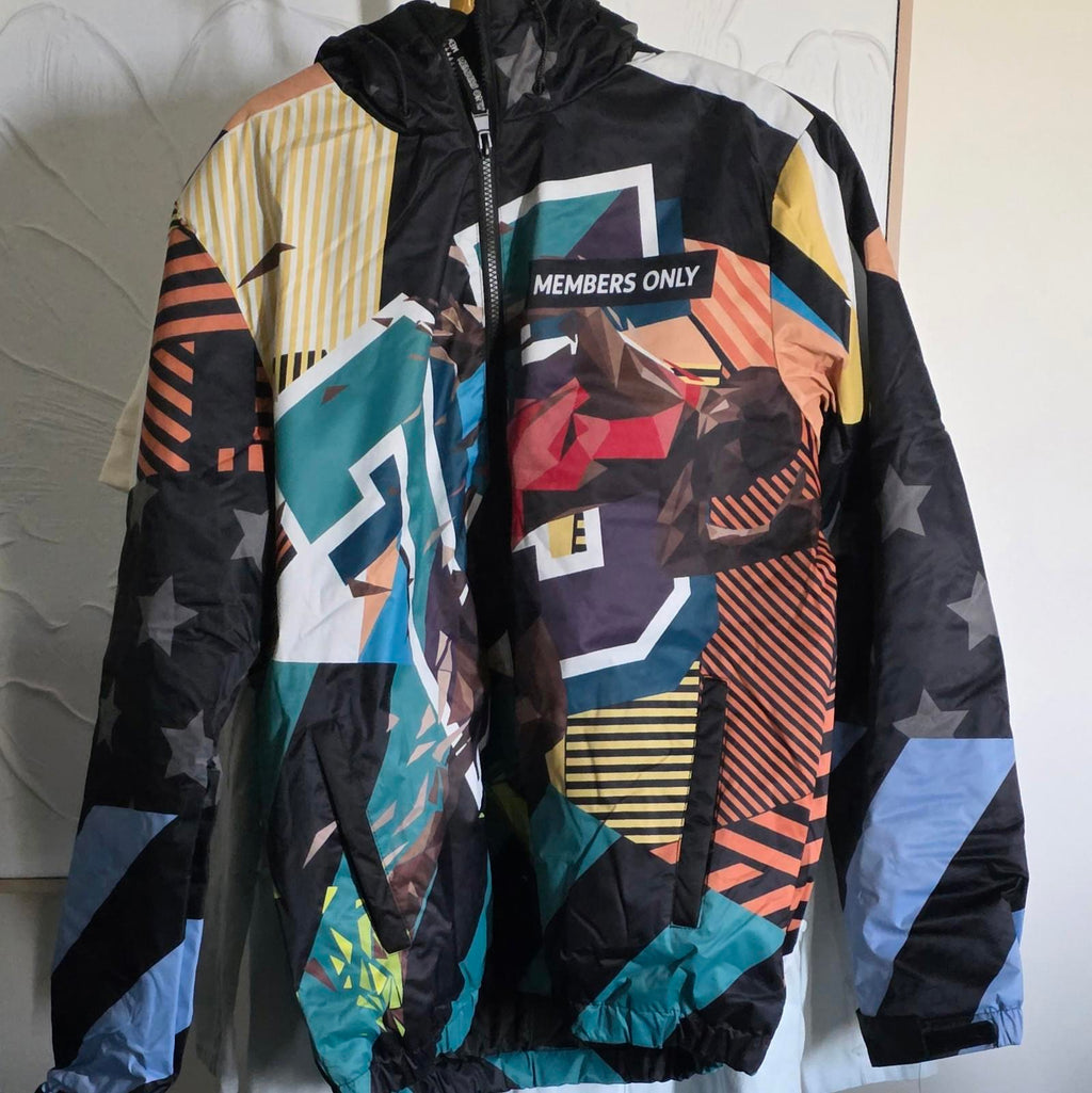 Members Only Men's Sprint Midweight Jacket - Black - Size Medium - NWT!