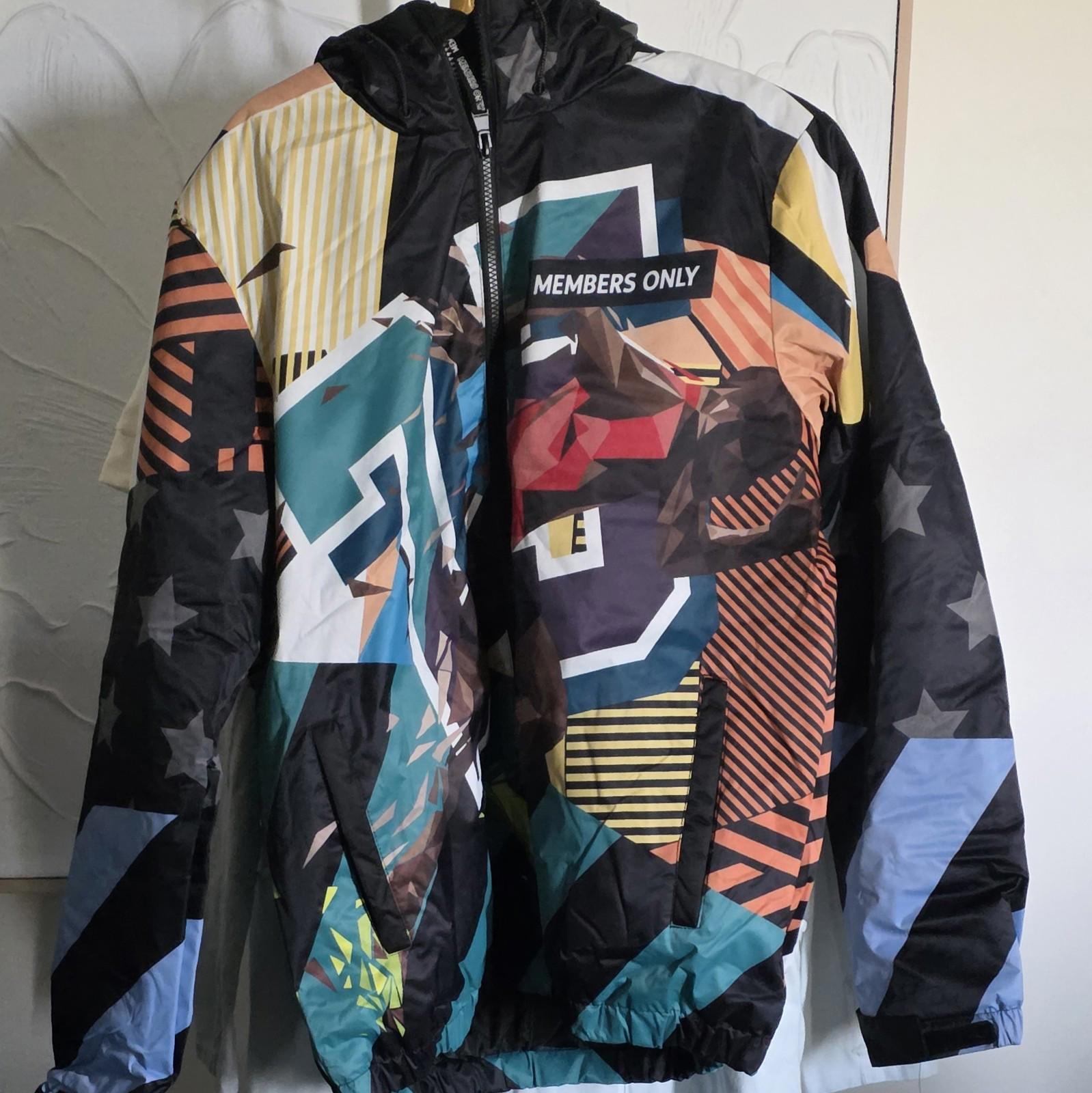 Members Only Men's Sprint Midweight Jacket - Black - Size Medium - NWT!