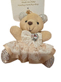 Natasha Teddy Bear Purse Charm
