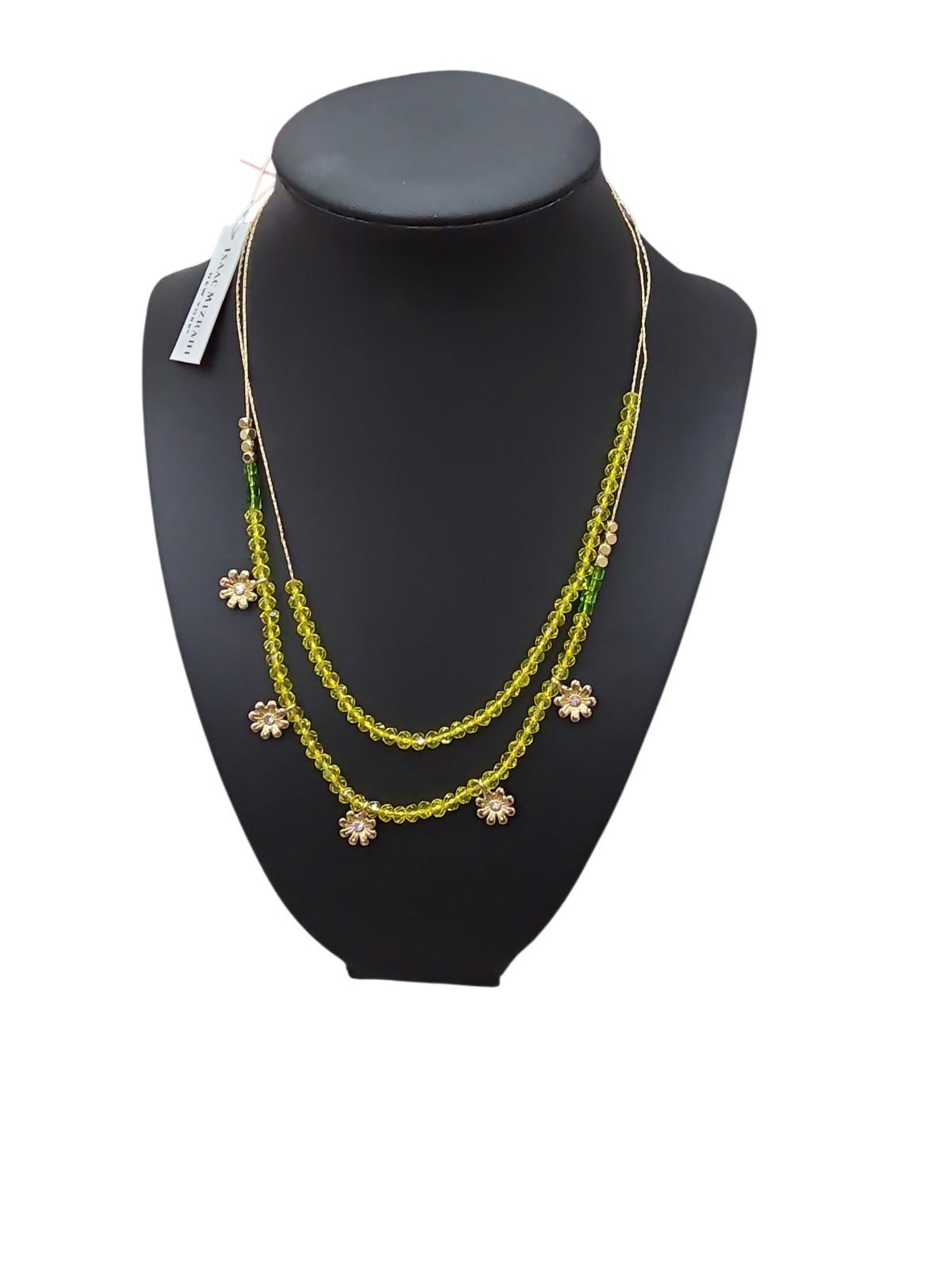 Isaac Mizrahi New York Necklace NWT Gold Tone