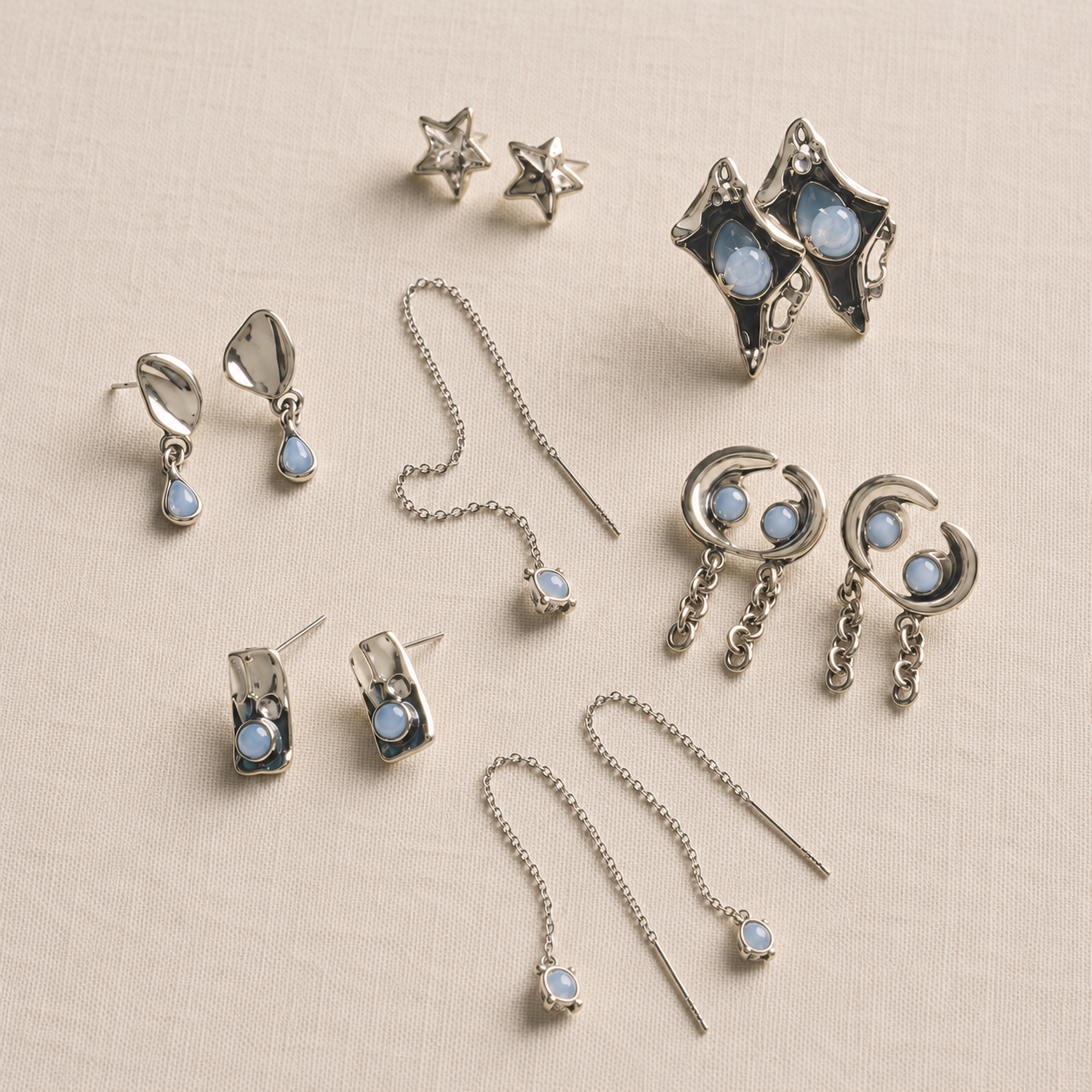 Free People Baez Gold Plated Earrings