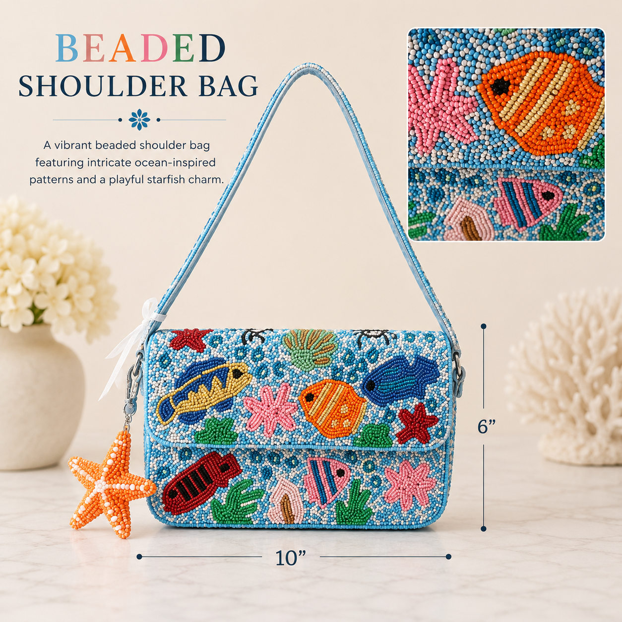 Handmade Beaded Bags – Made in India