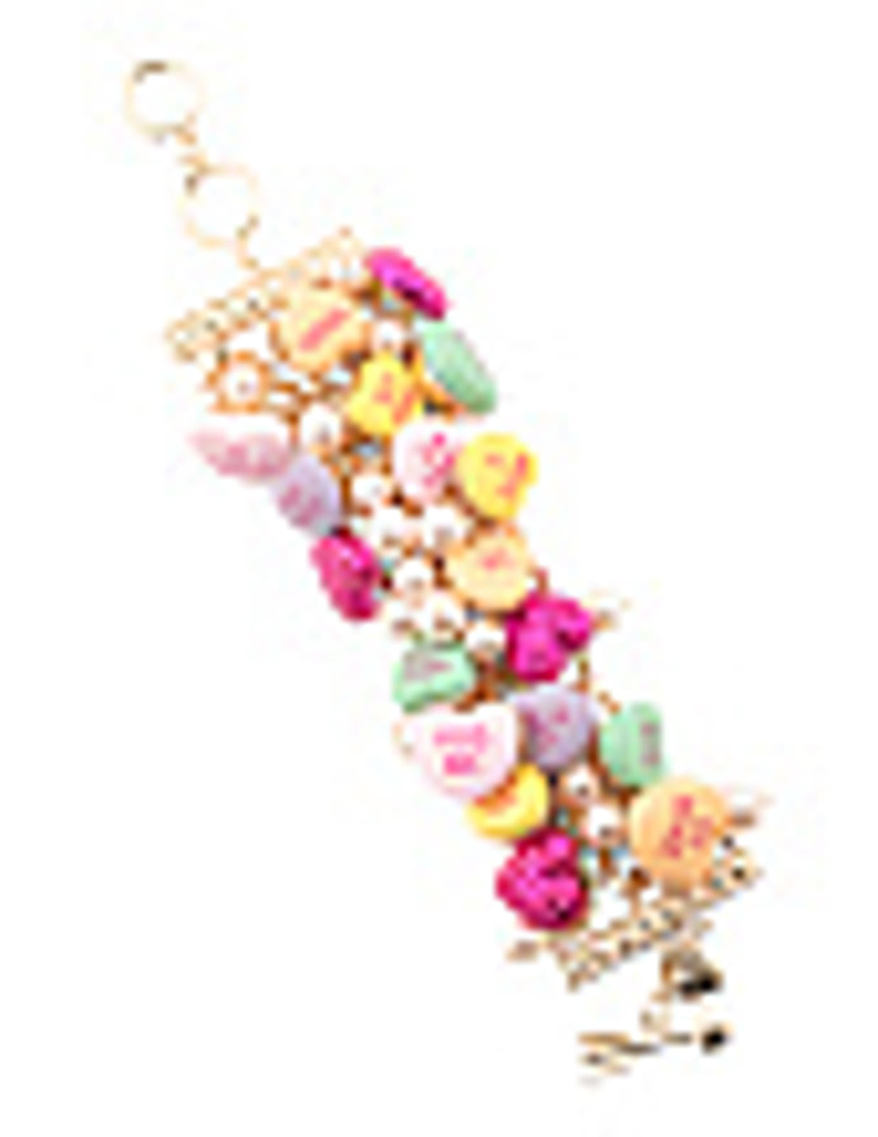 BETSEY JOHNSON Sweetheart Toggle Bracelet