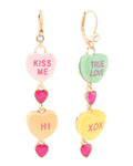 BETSEY JOHNSON Sweetheart Drop Earrings