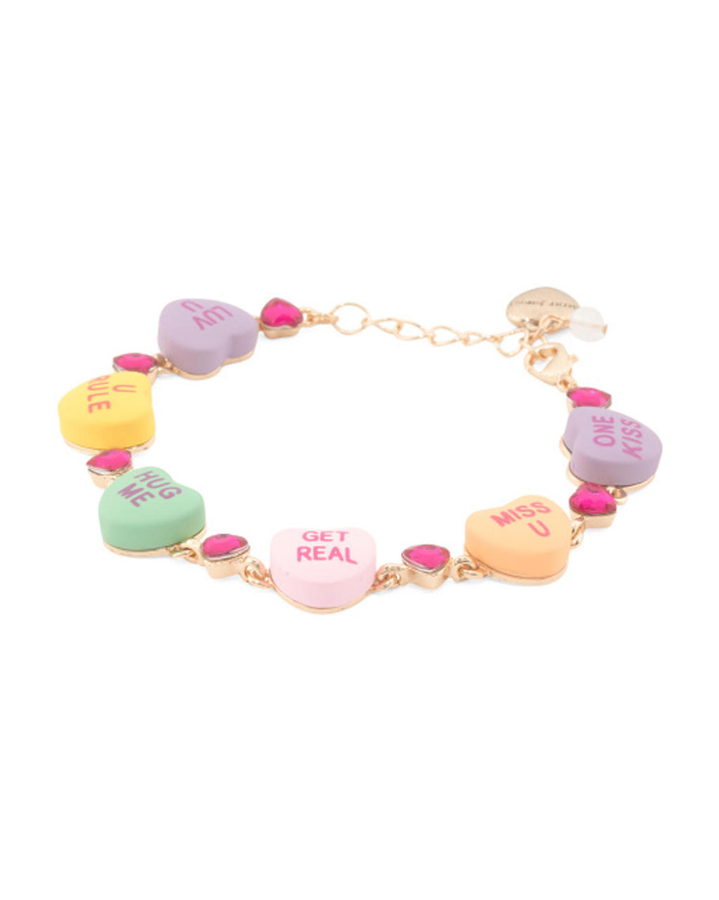 BETSEY JOHNSON Sweetheart Link Flex Bracelet