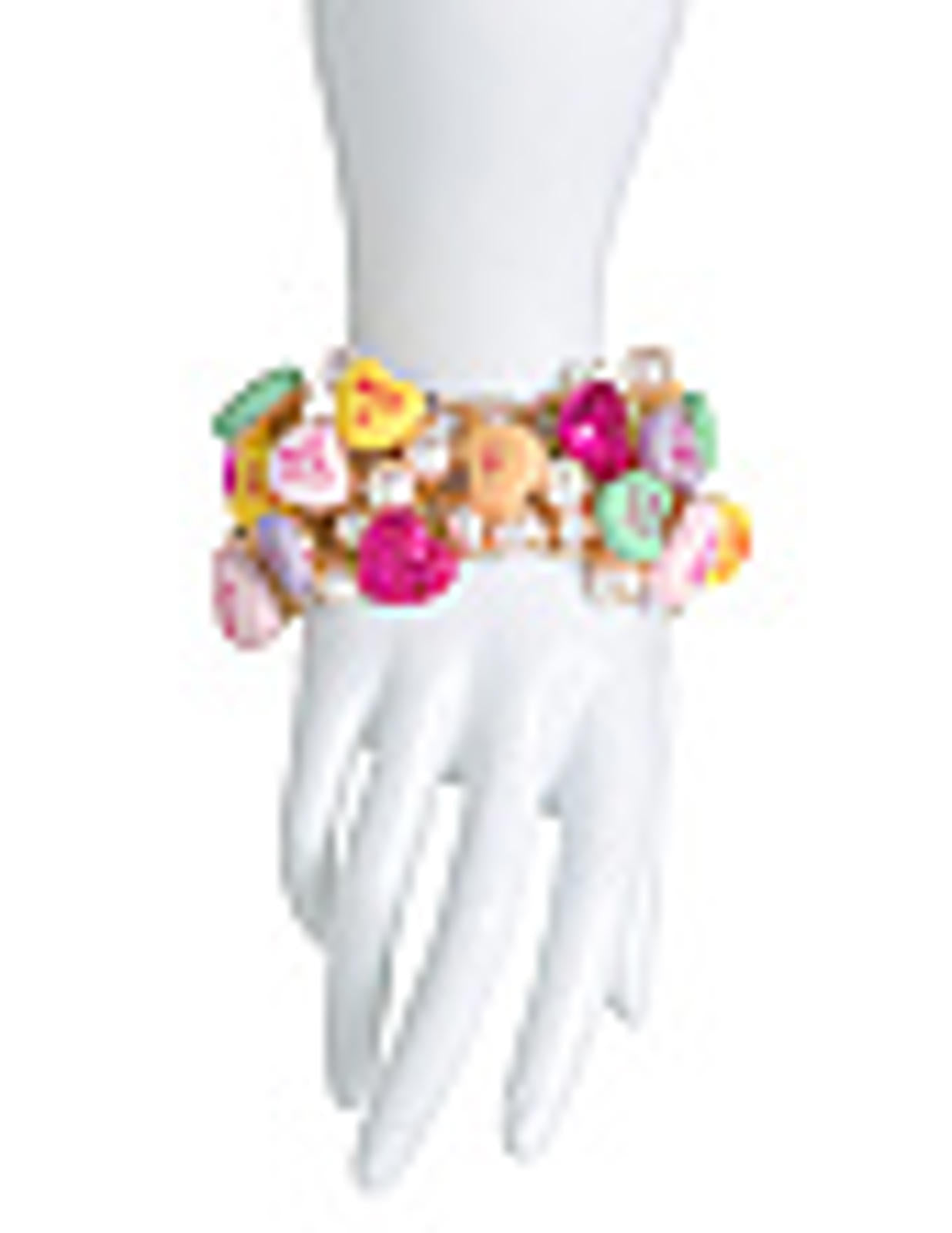 BETSEY JOHNSON Sweetheart Toggle Bracelet